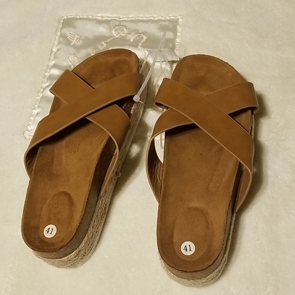 Brown shoes